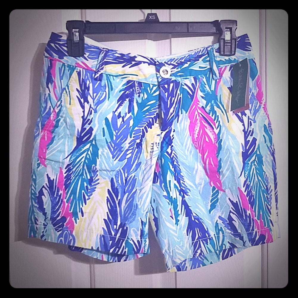 0 Lilly Pulitzer Jayne Short Multi Quill Out